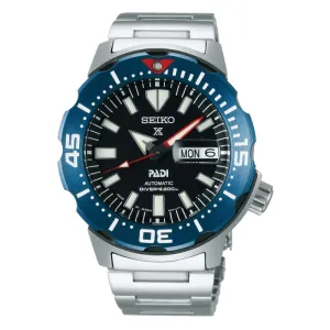 Seiko Prospex and PADI (Japan Made) Diver Special Edition Silver Stainless Steel Band Watch SBDY057 SBDY057J (LOCAL BUYERS ONLY)