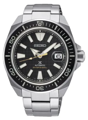 Seiko Prospex King Samurai Men's Dive Watch 200M Black Dial SRPE35K