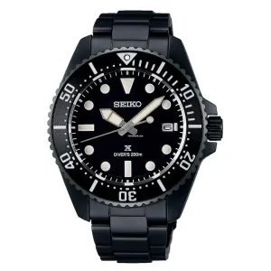 Seiko Prospex Solar Diver's Black Stainless Steel Band Watch SNE599P1 (LOCAL BUYERS ONLY)