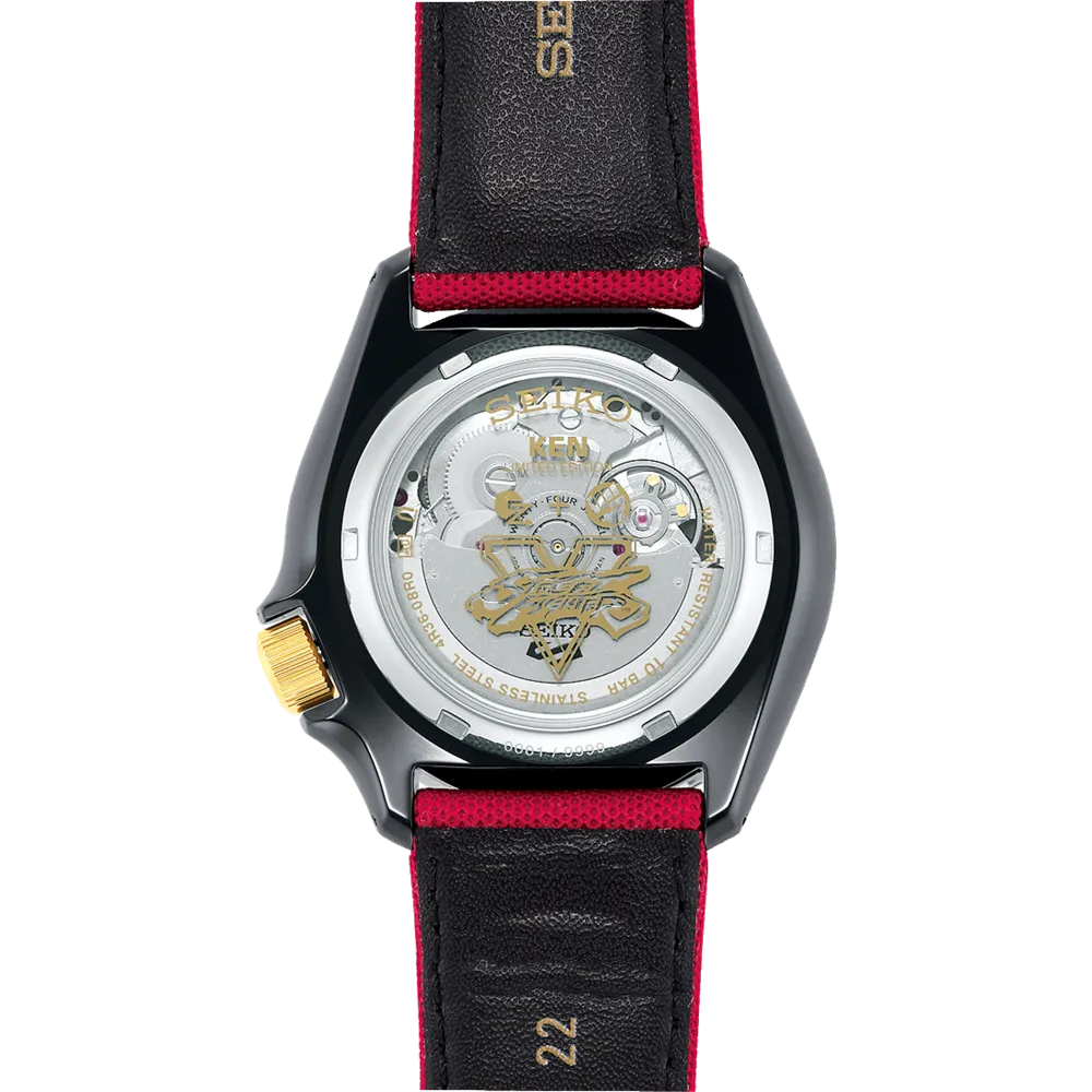 Seiko Street Fighter KEN Limited Edition SRPF20