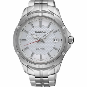 Seiko Coutura White Dial Stainless Steel Watch SUR565P-9