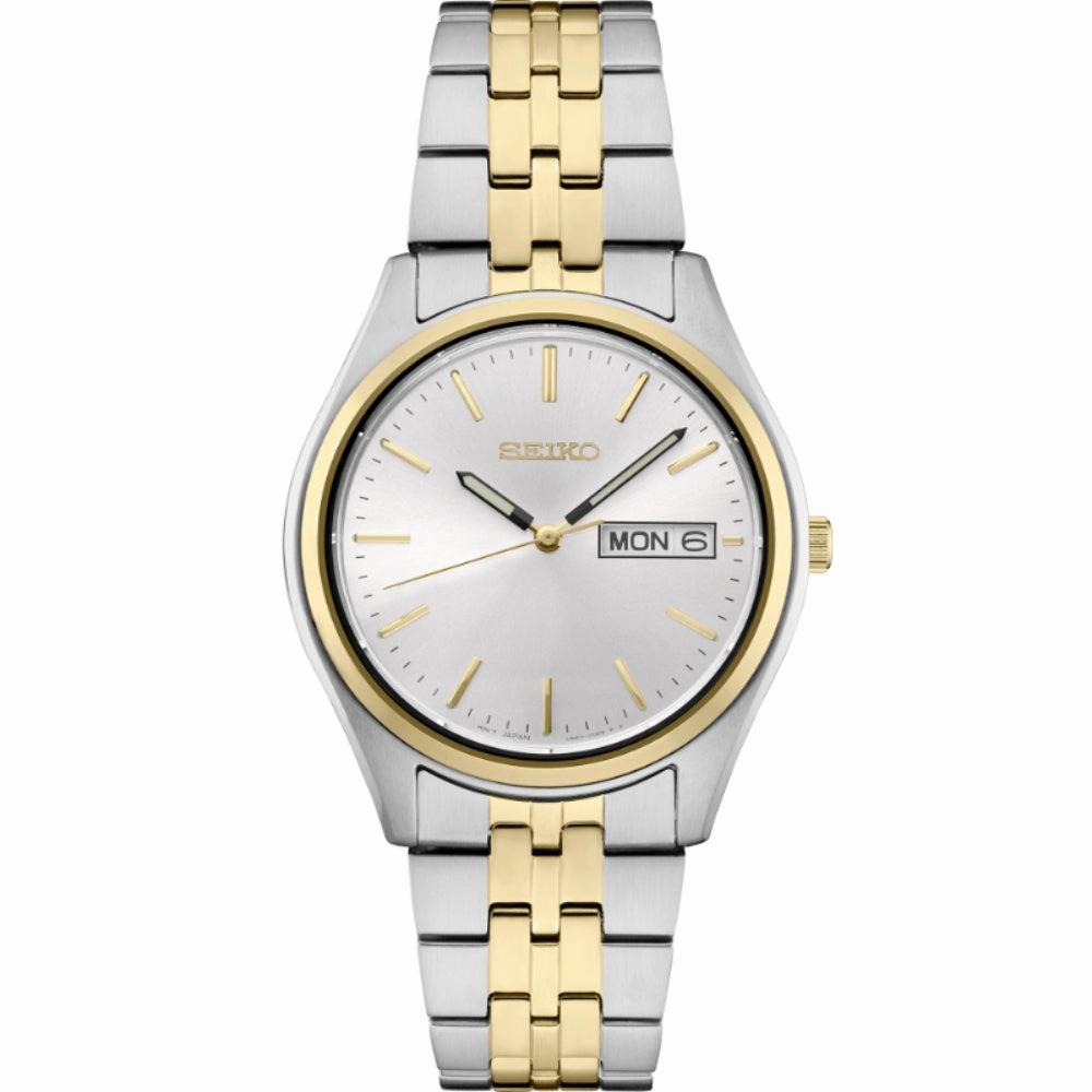 Seiko Essentials Collection Two-Tone Quartz Watch, SUR430