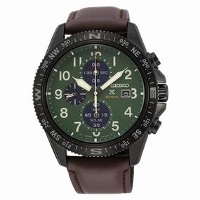 Seiko Prospex Solar Chronograph Green Dial Watch SSC739P