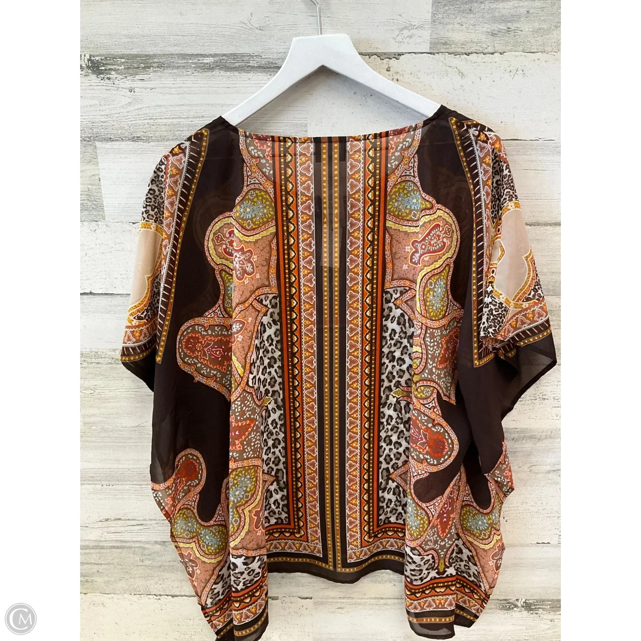 Shawl By Chicos In Brown, Size: S chicos