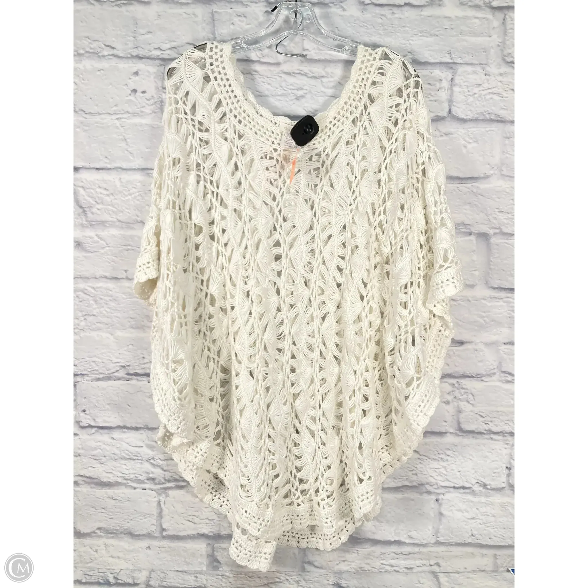 Shawl By Chicos In Cream, Size: Xl chicos