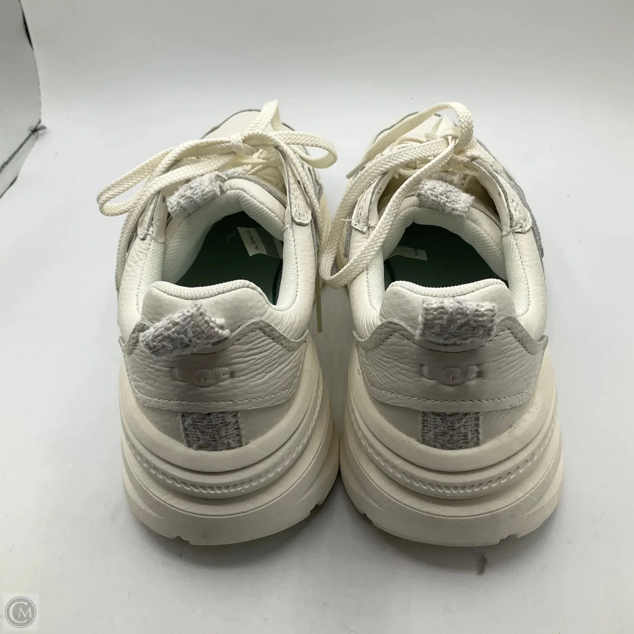 Shoes Designer By Ugg In White, Size: 8.5
