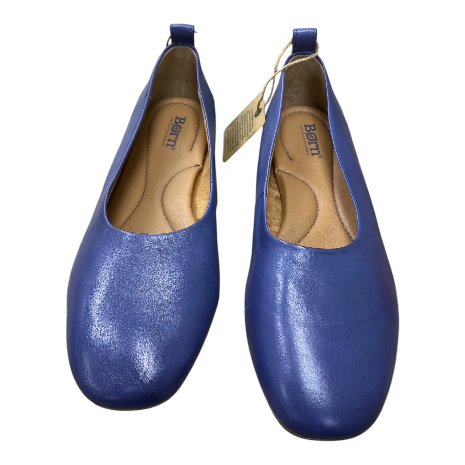 Shoes Flats By Born In Navy, Size:11 born