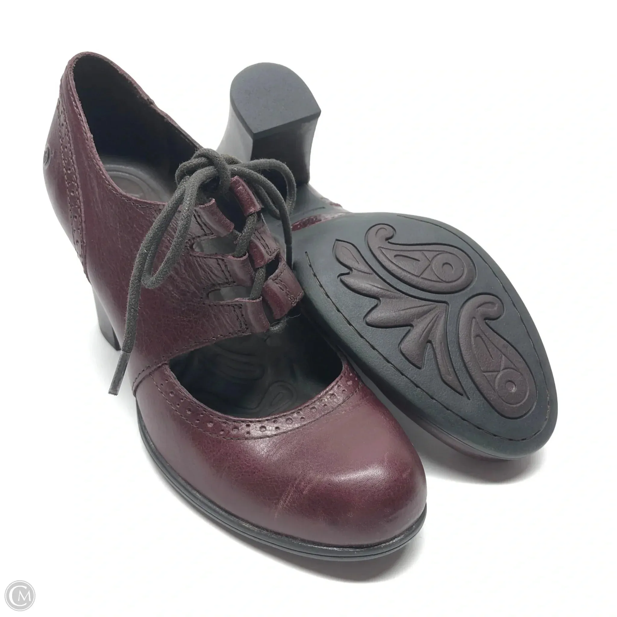 Shoes Heels Block By Born In Brown, Size: 8 born