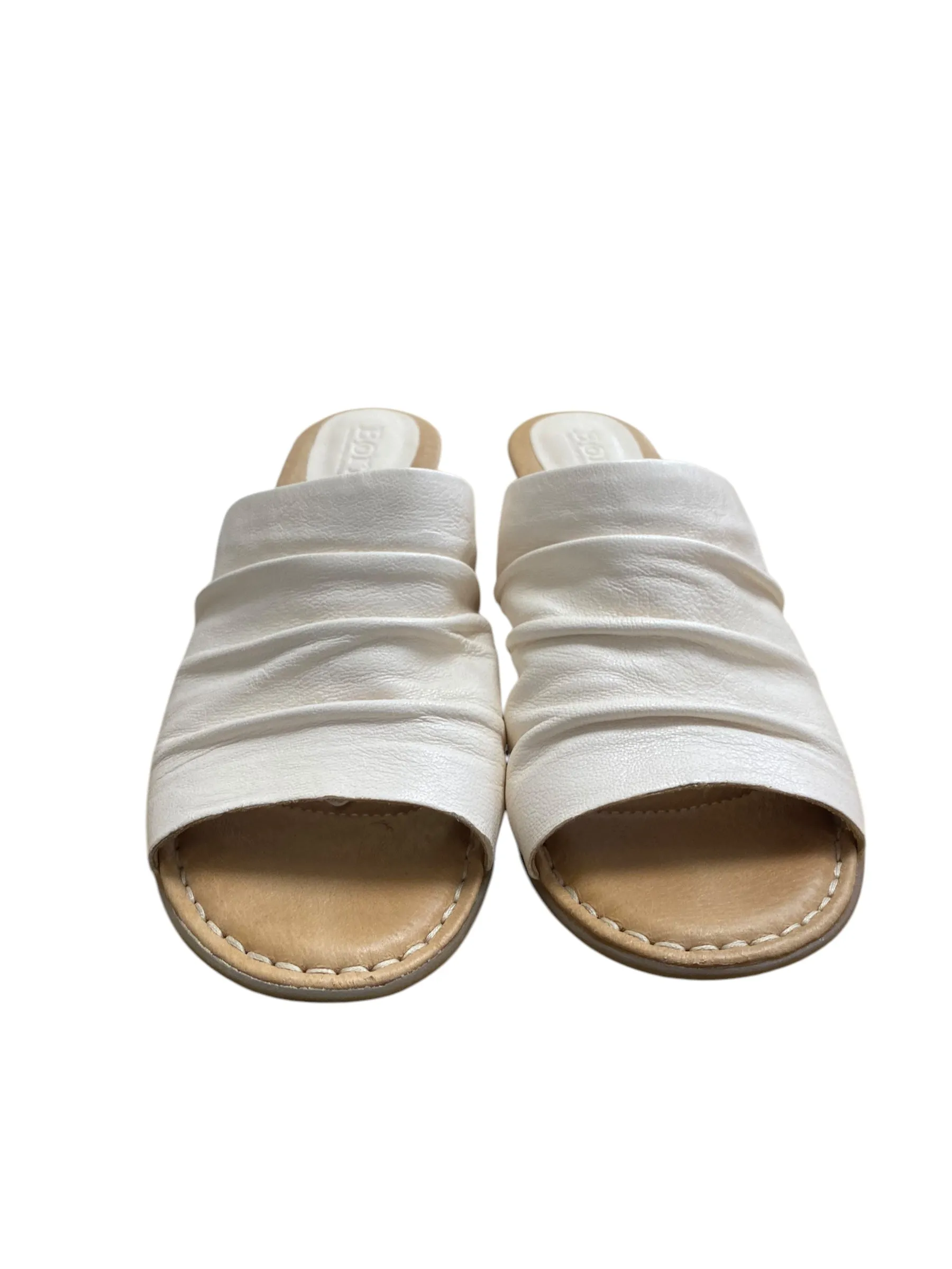 Shoes Heels Block By Born In Cream, Size: 8 born