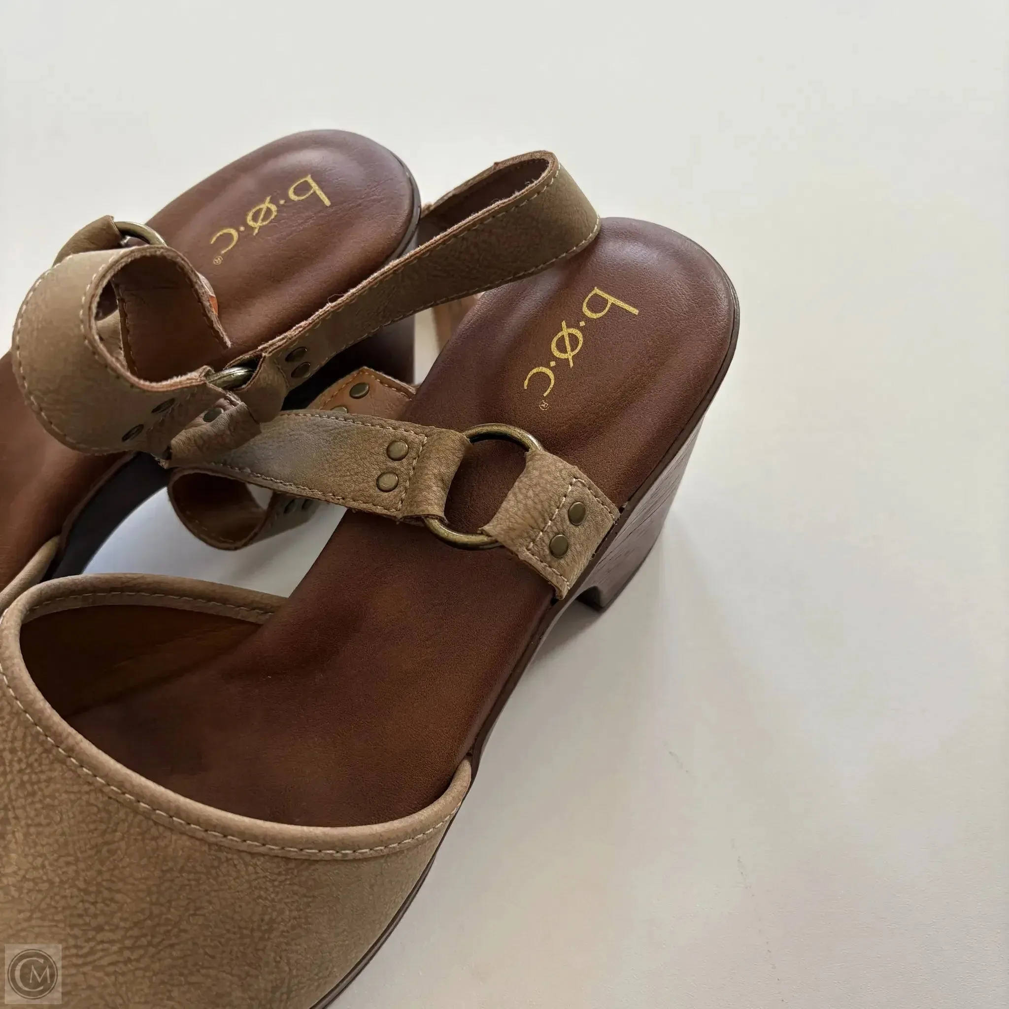 Shoes Heels Block By Born In Tan, Size: 11 born