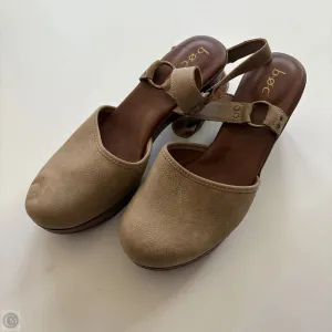 Shoes Heels Block By Born In Tan, Size: 11 born