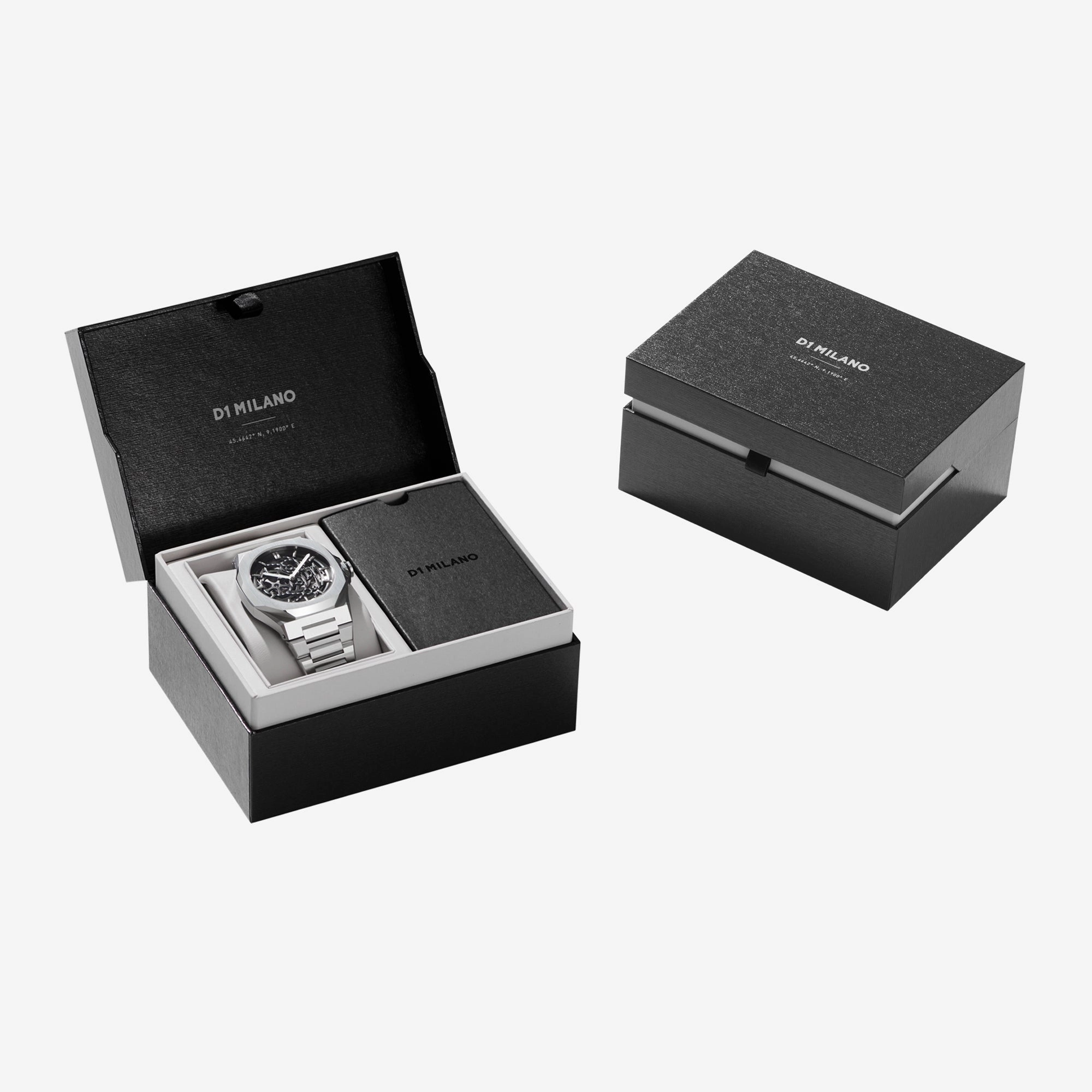 Skeleton Bracelet 41.5mm Silver
