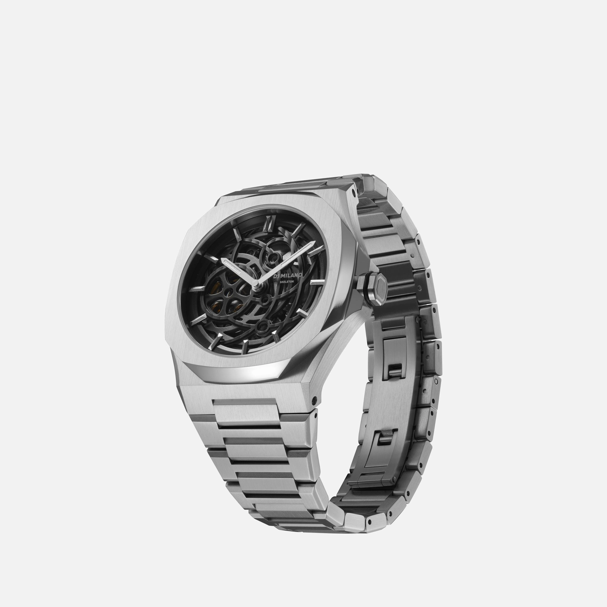 Skeleton Bracelet 41.5mm Silver