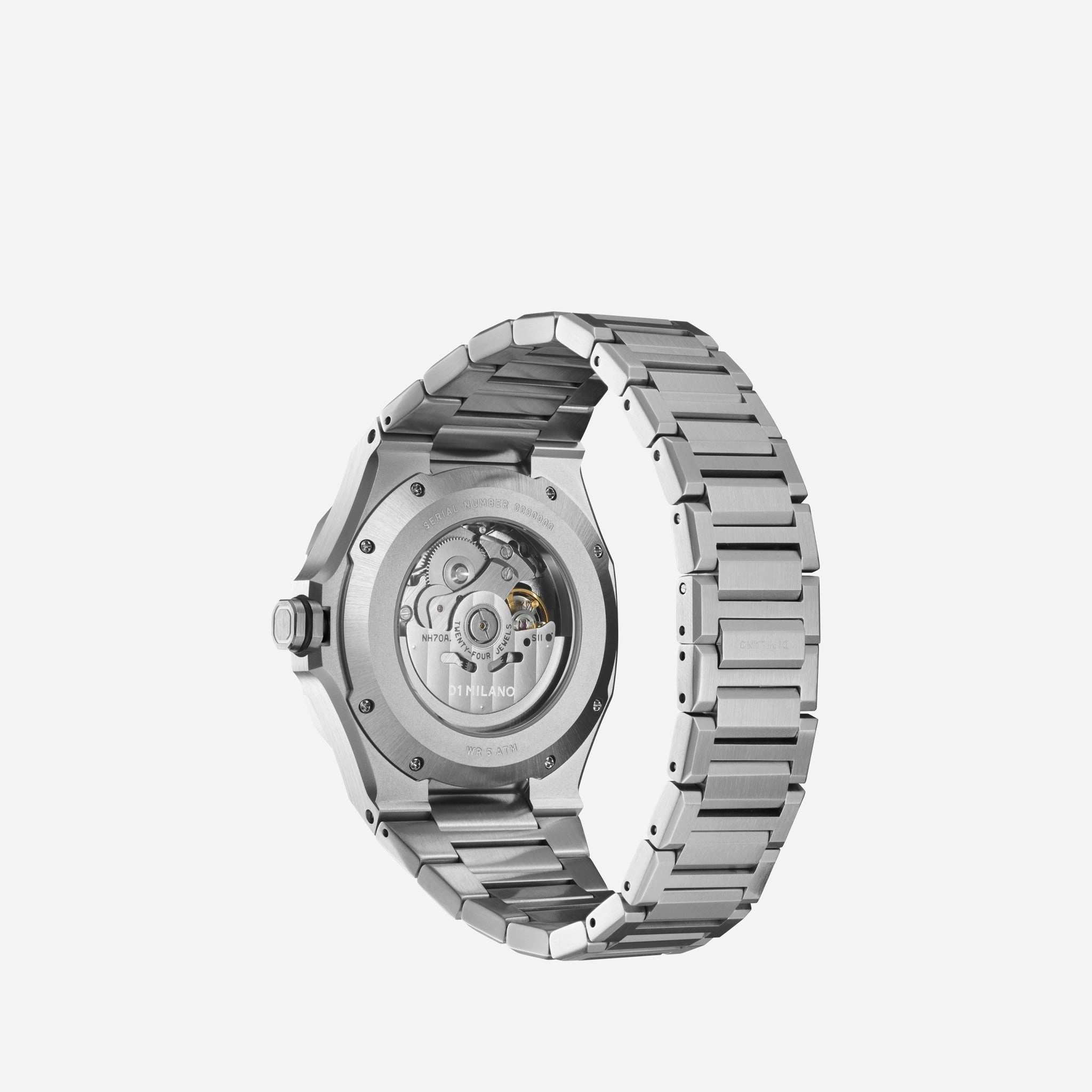 Skeleton Bracelet 41.5mm Silver
