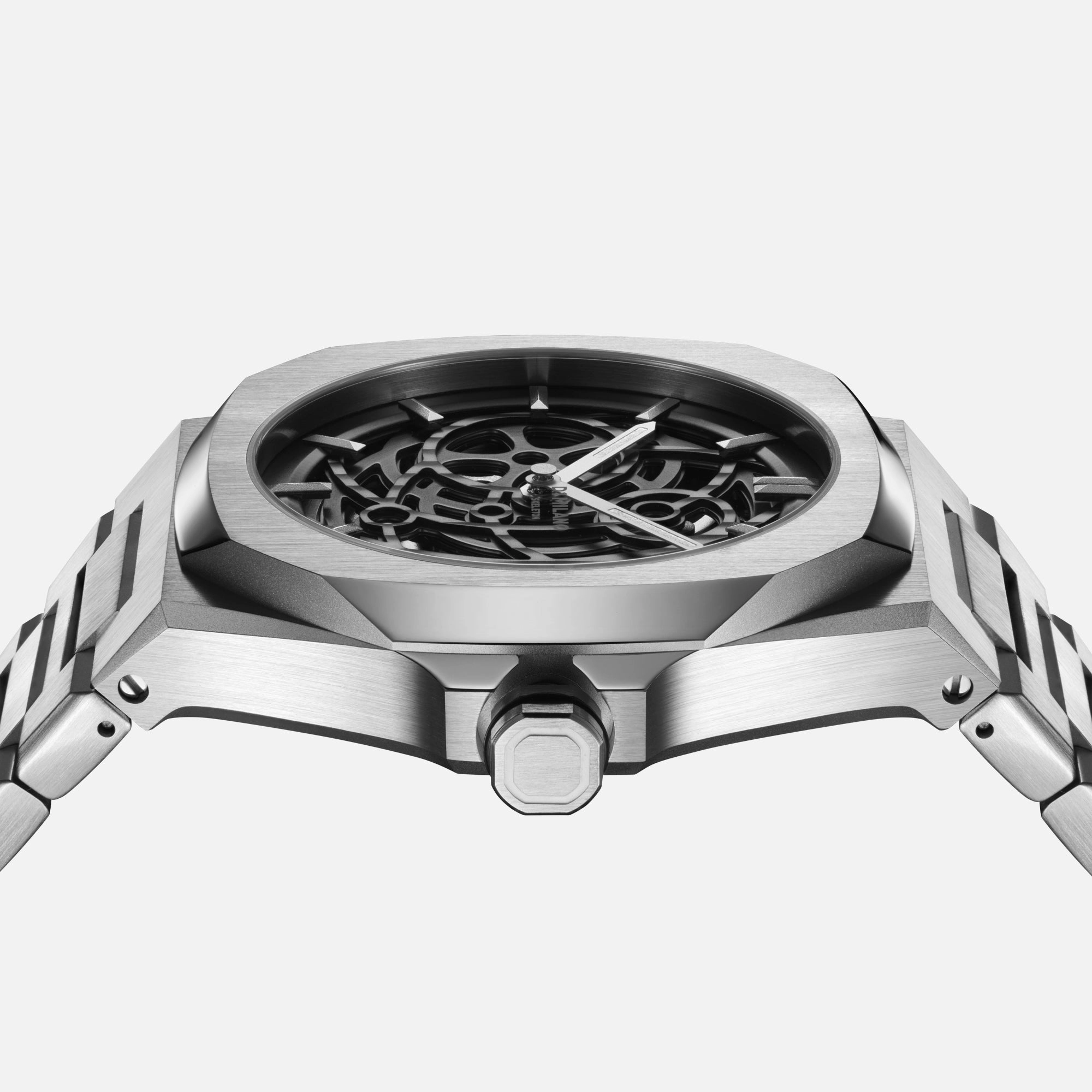 Skeleton Bracelet 41.5mm Silver
