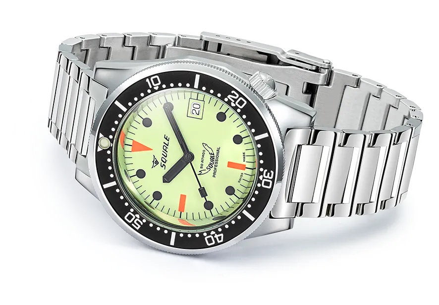 Squale 1521 Full Luminous Bracelet Watch