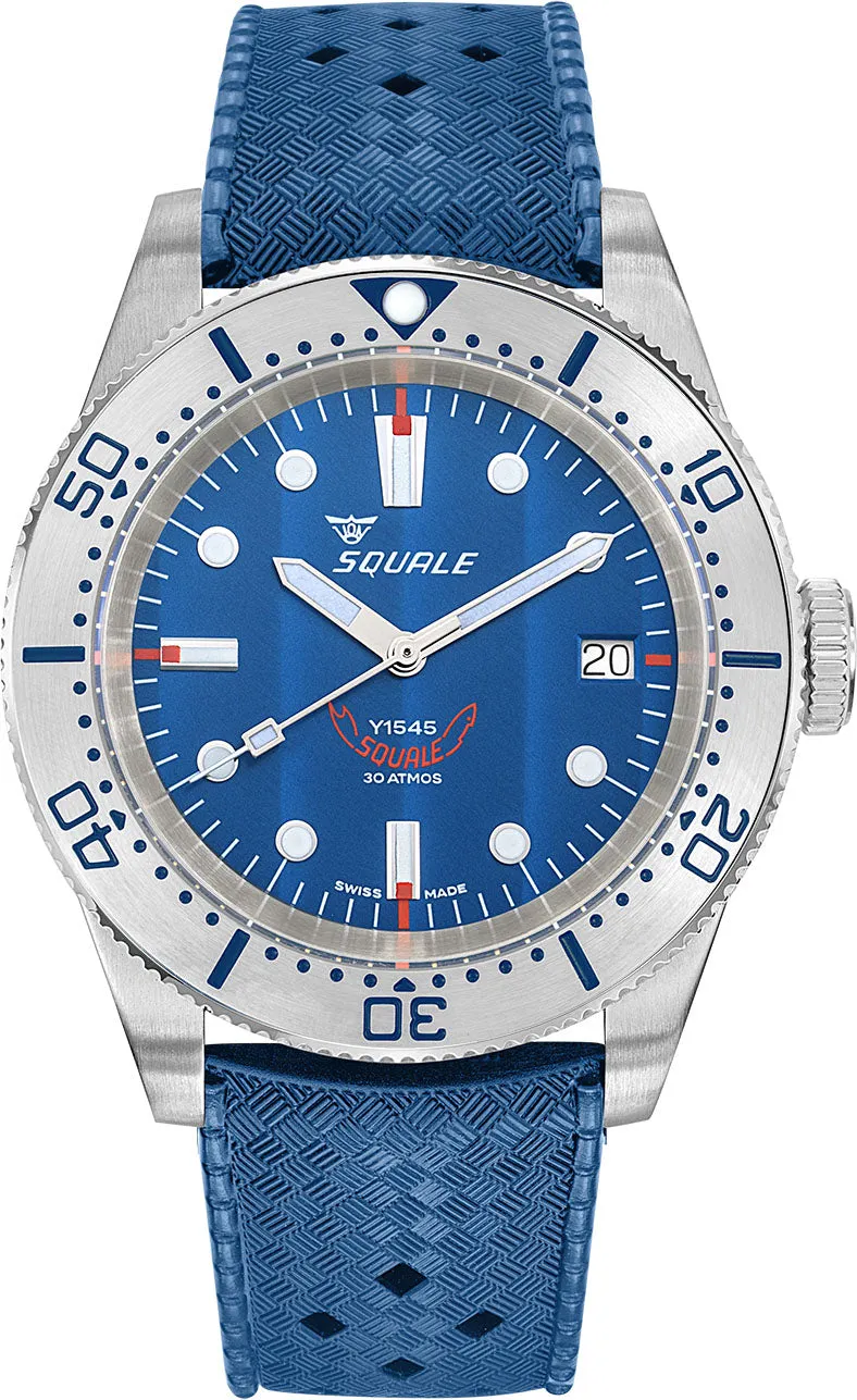 Squale 1545 Steel Blue Watch