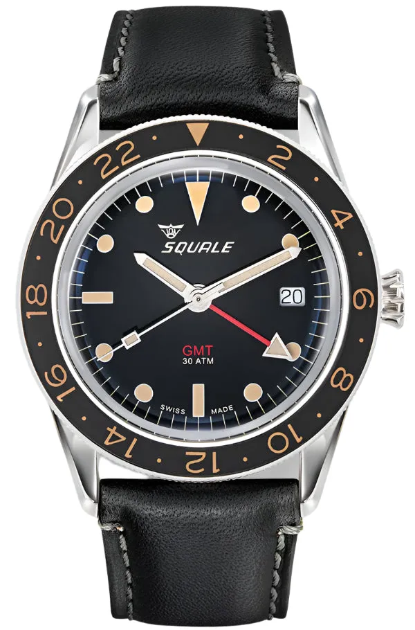 Squale SUB-39 GMT Vintage Black Watch