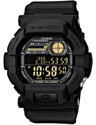 Stealth Mission Precision G-Shock Watch with Black Resin Band GD350-1B