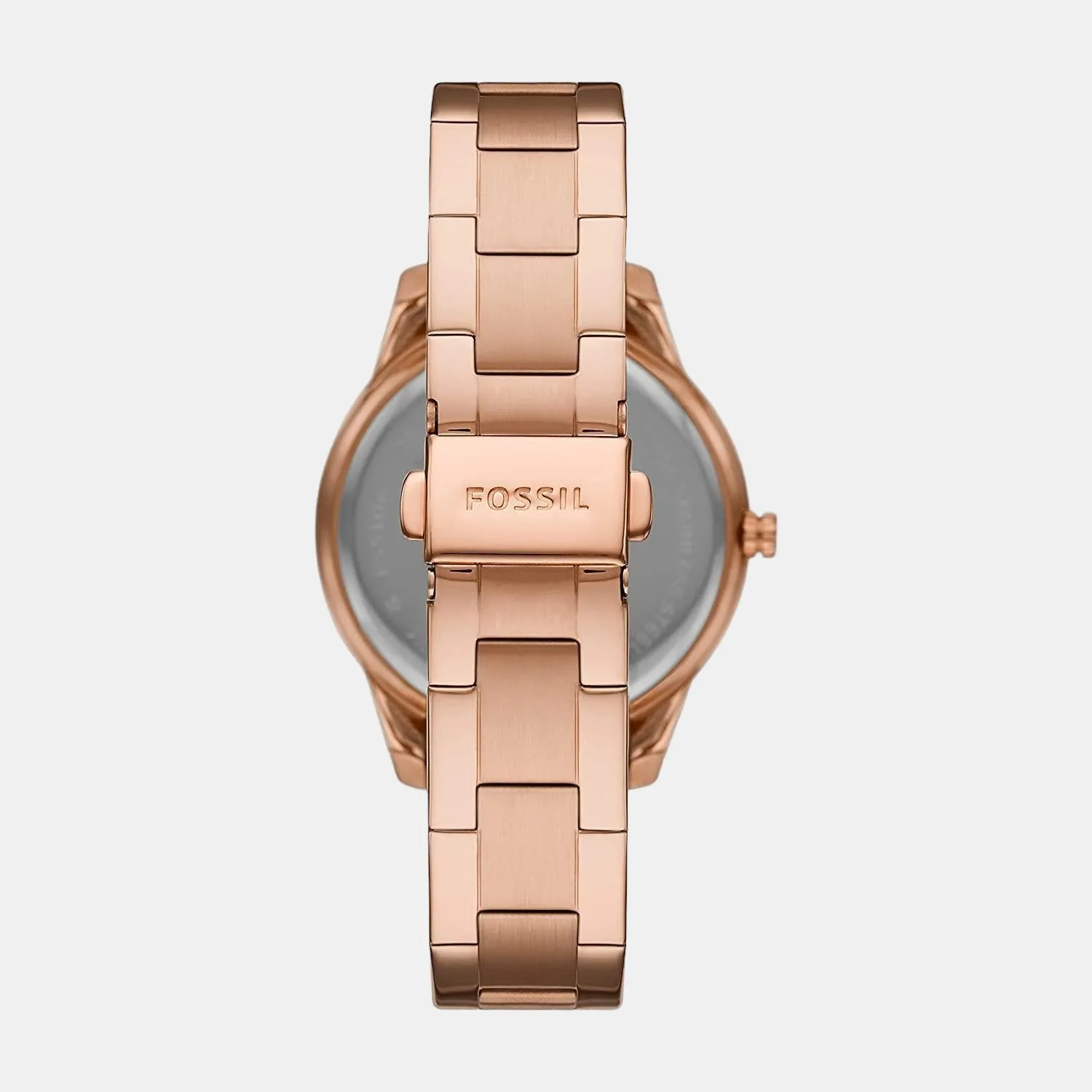Stella Sport Women Quartz Rose Gold Dial Multi-Function Stainless Steel Watch ES5106