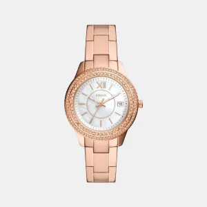 Stella Women Quartz Mother-Of-Pearl Dial Analog Stainless Steel Watch ES5131
