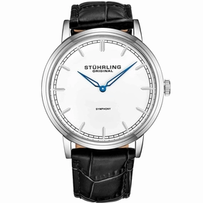 Stuhrling Men's Symphony White Dial Watch