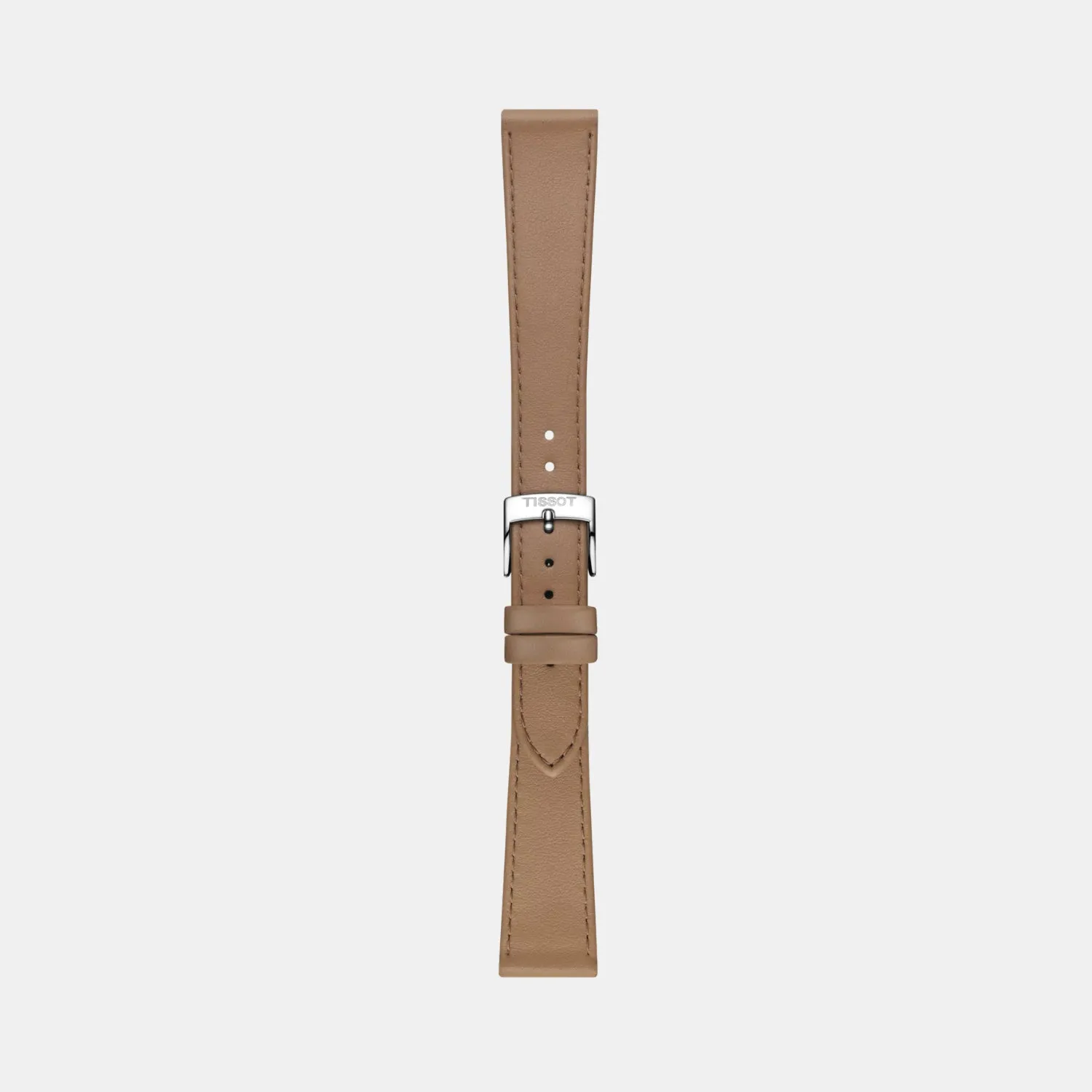Stylist Unisex Quartz Silver Dial Analog Leather Watch T1599091603100