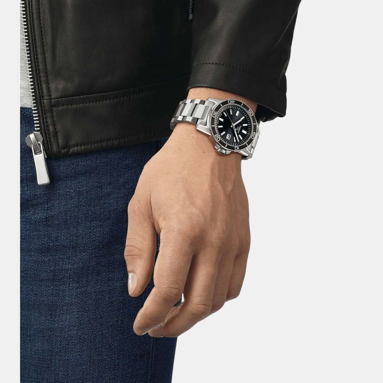 Supersport Chrono Men Analog Stainless Steel Watch T1256101105100