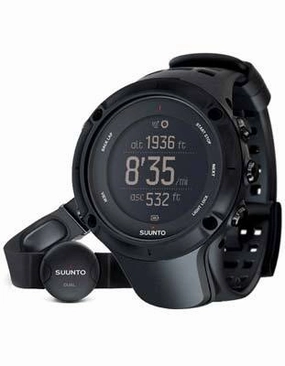 Suunto Ambit 3 Peak Black w/ Heart Rate - Outdoor &amp;  Multisport Watch