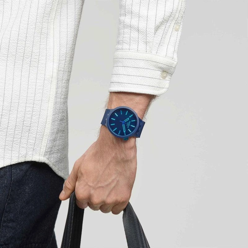 Swatch INDIGO GLOW Watch SB05N113