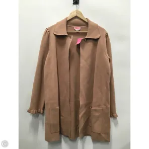Sweater Cardigan Designer By Kate Spade In Tan, Size: L kate spade