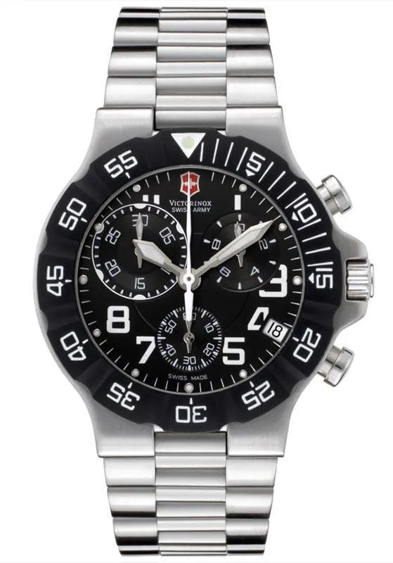 Swiss Army 241337 Men's Black Dial Chronograph Quartz Watch