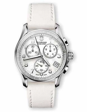 Swiss Army Ladies Chrono Classic - White Mother of Pearl - Date - Tachymeter