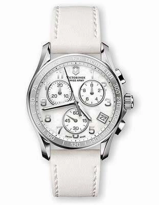 Swiss Army Ladies Chrono Classic - White Mother of Pearl - Date - Tachymeter