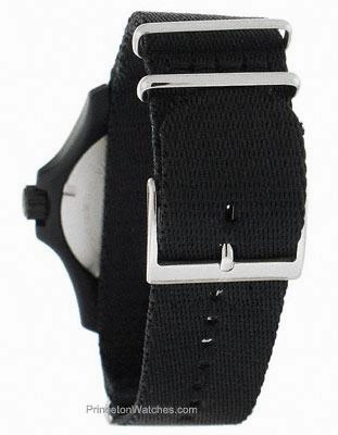 Swiss Army Mens Original - Black Dial w/ Nylon NATO Strap - Luminous Hands