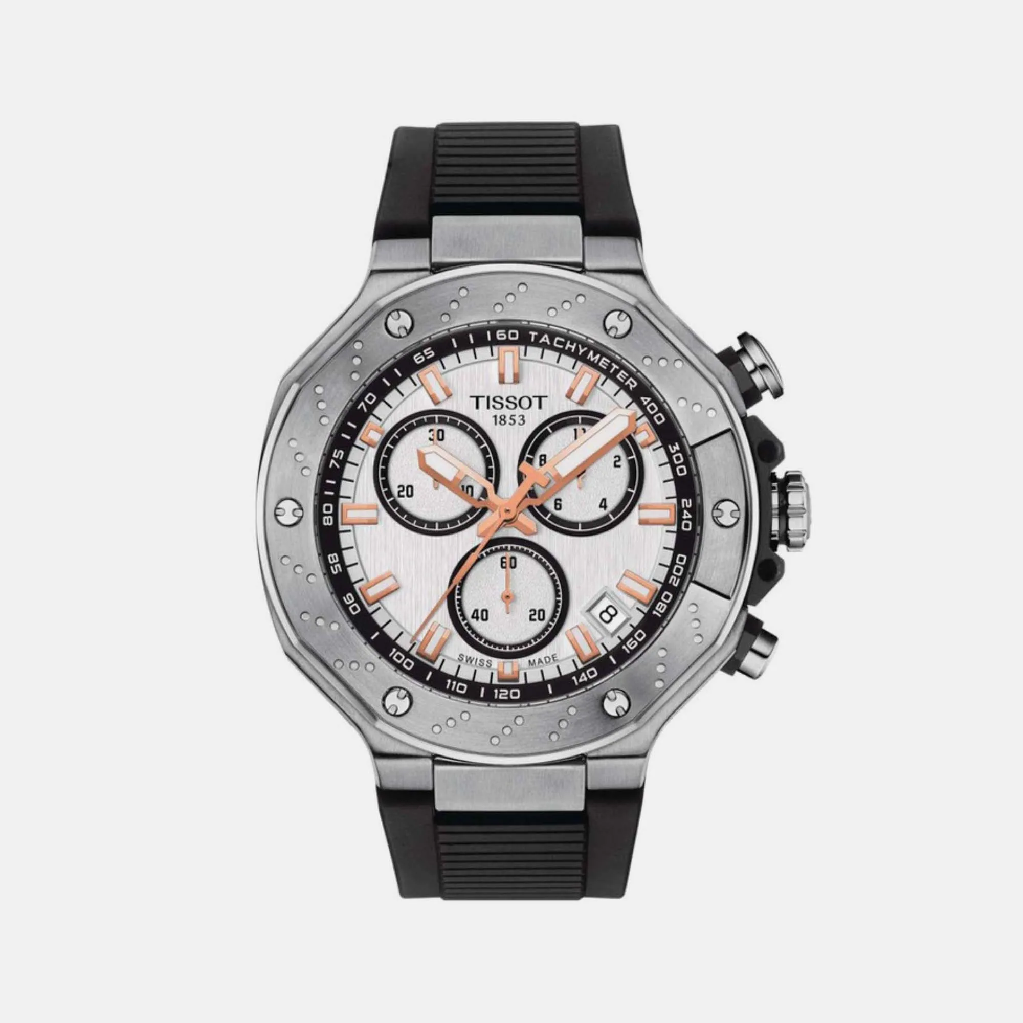 T-Race Men Chronograph Silicone Watch T1414171701100