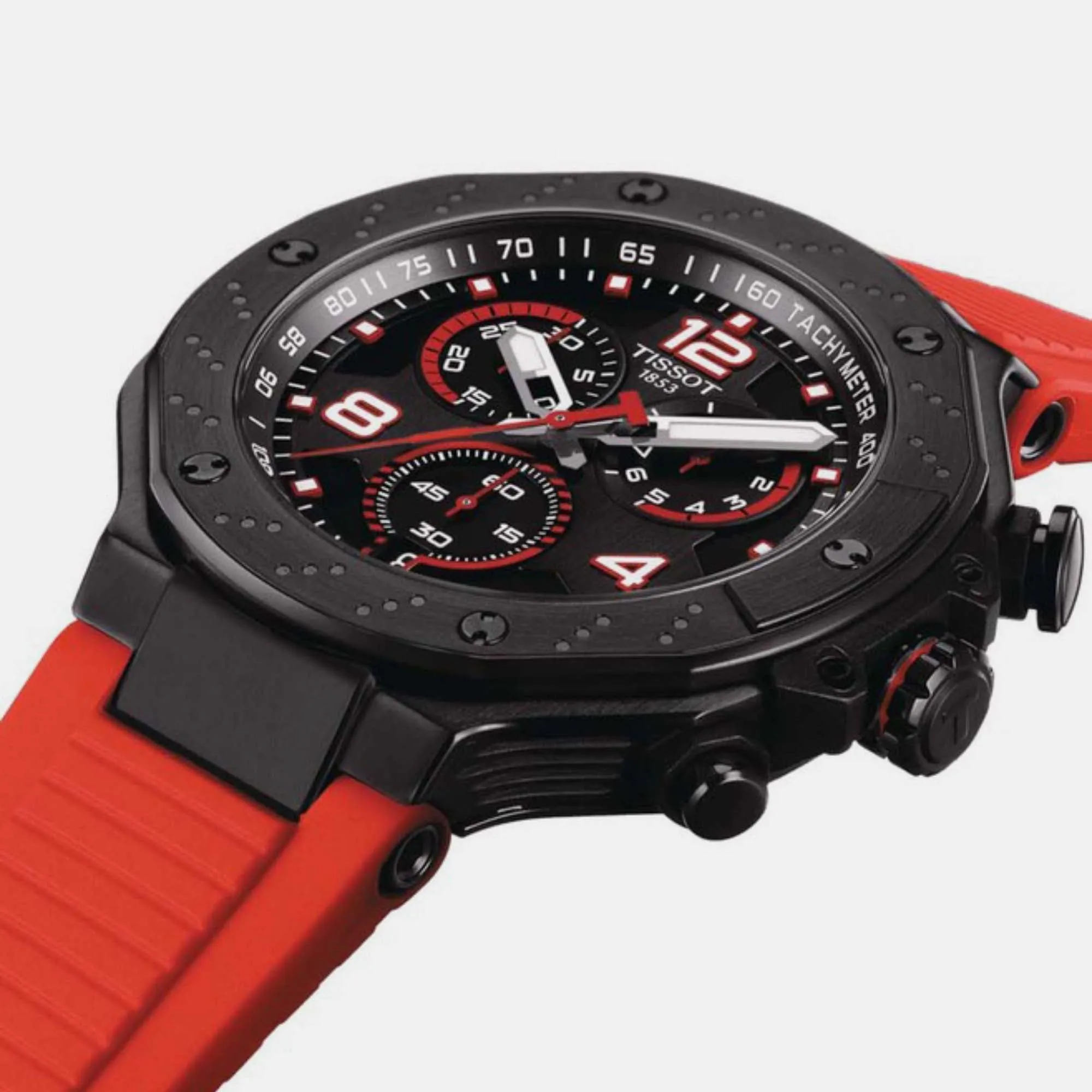 T-Race Men Chronograph Silicone Watch T1414173705701