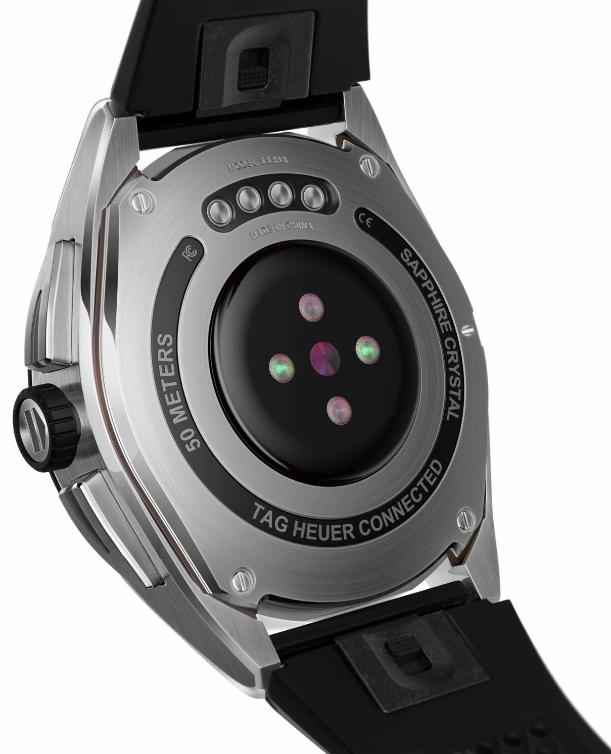 TAG Heuer Connected Calibre E4 Black 45 Rubber