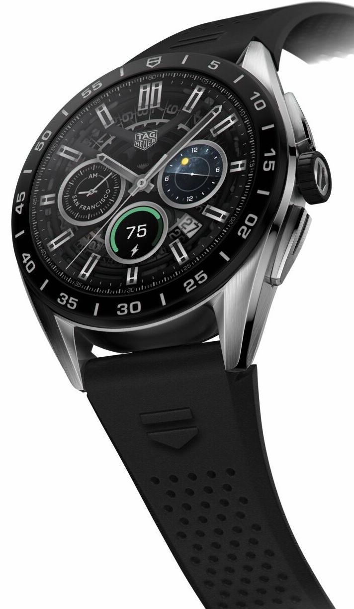 TAG Heuer Connected Calibre E4 Black 45 Rubber