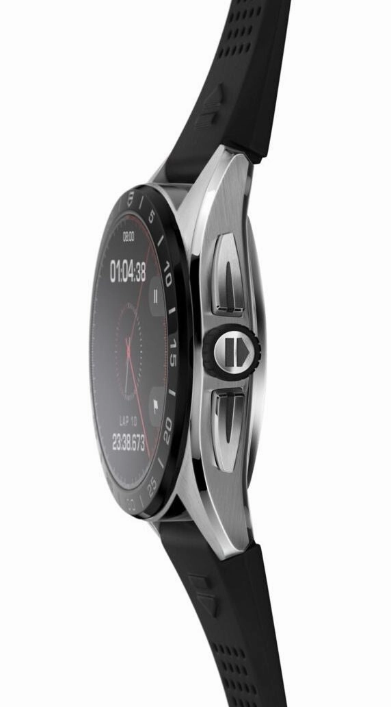 TAG Heuer Connected Calibre E4 Black 45 Rubber