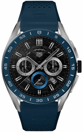 TAG Heuer Connected Calibre E4 Blue 45 Rubber