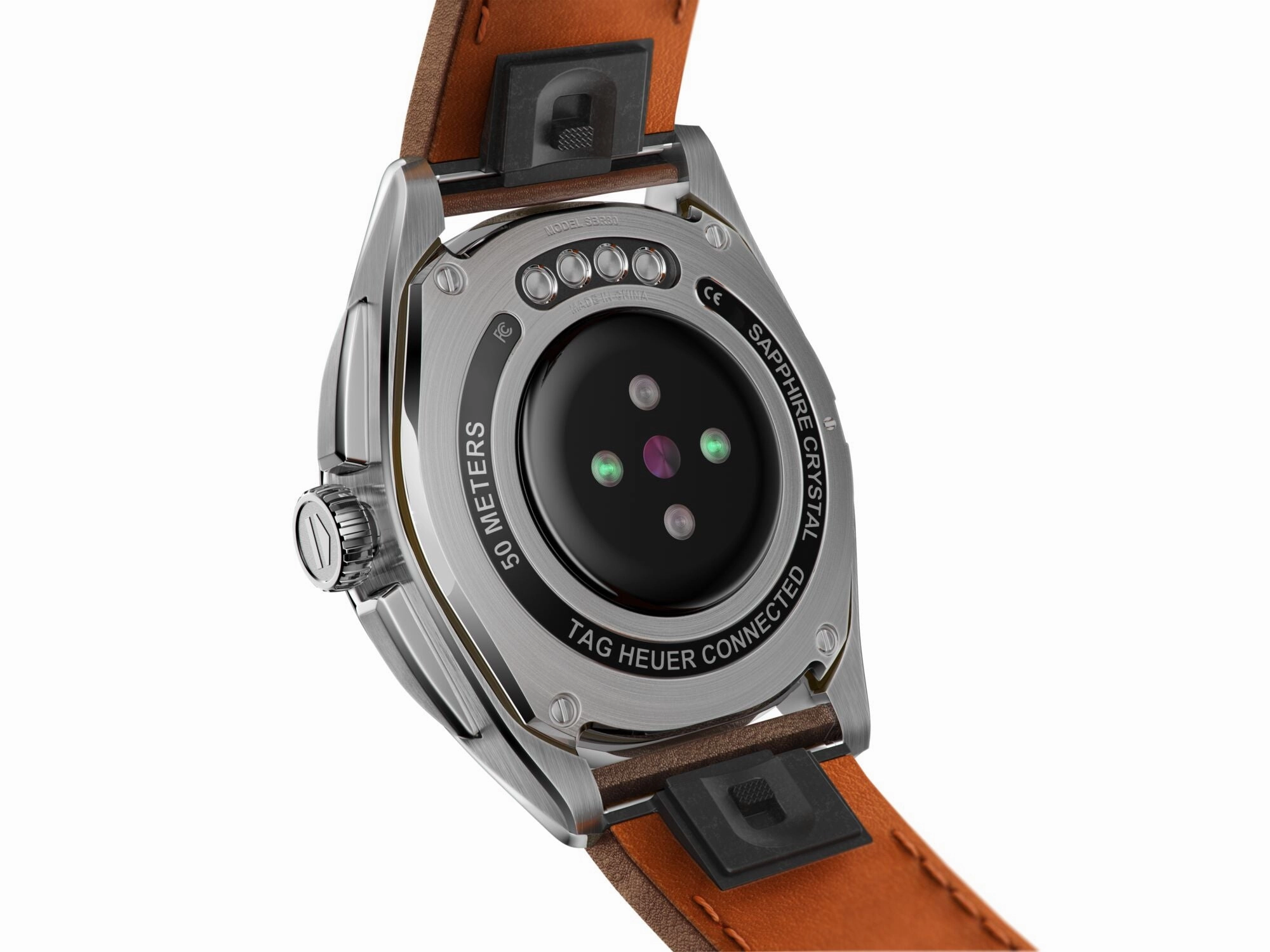 TAG Heuer Watch Connected Calibre E4 42 Brown Leather