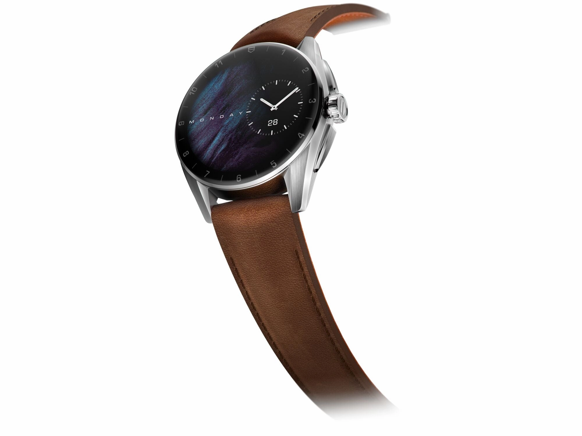 TAG Heuer Watch Connected Calibre E4 42 Brown Leather