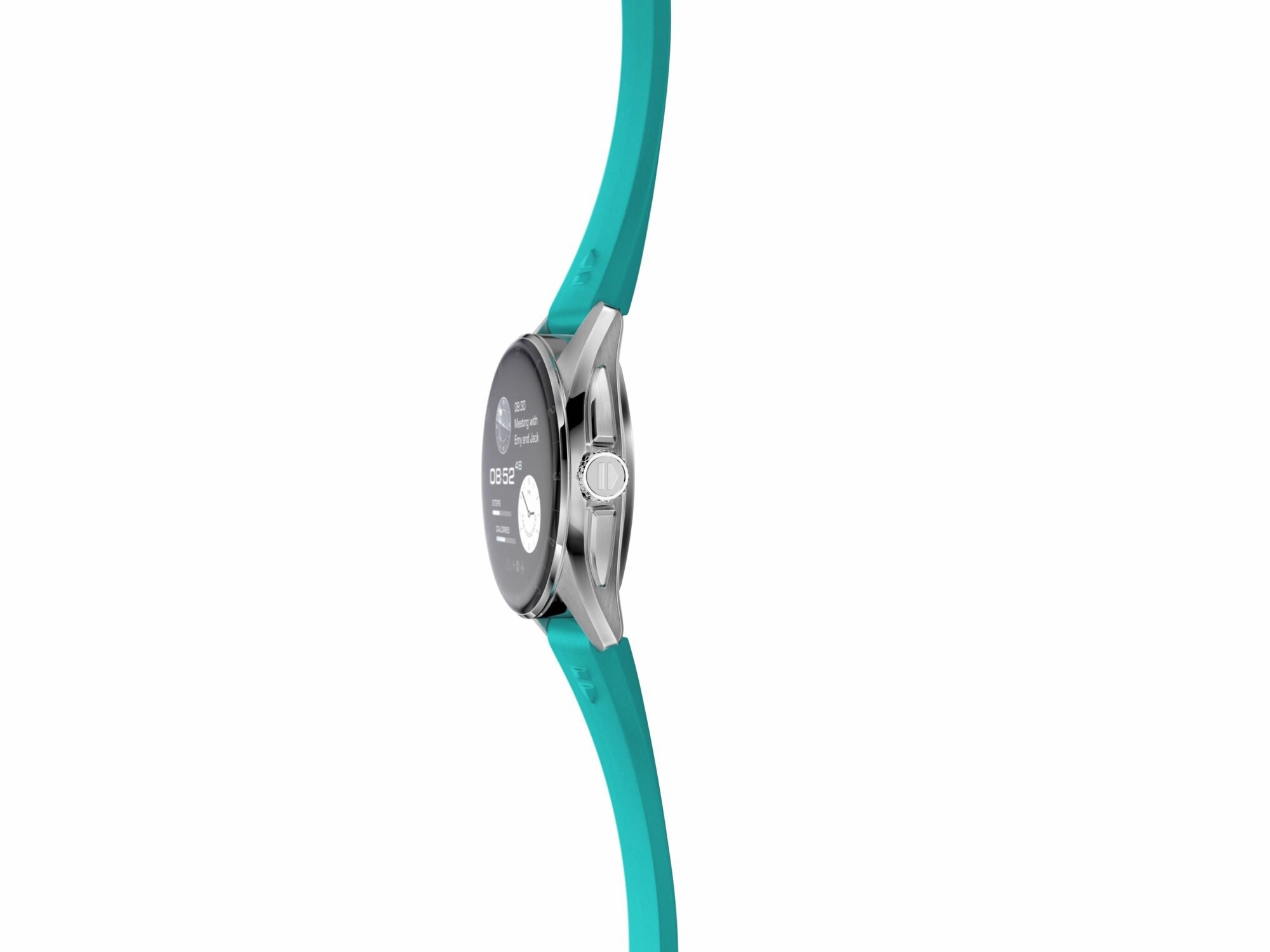 TAG Heuer Watch Connected Calibre E4 42 Light Blue Rubber