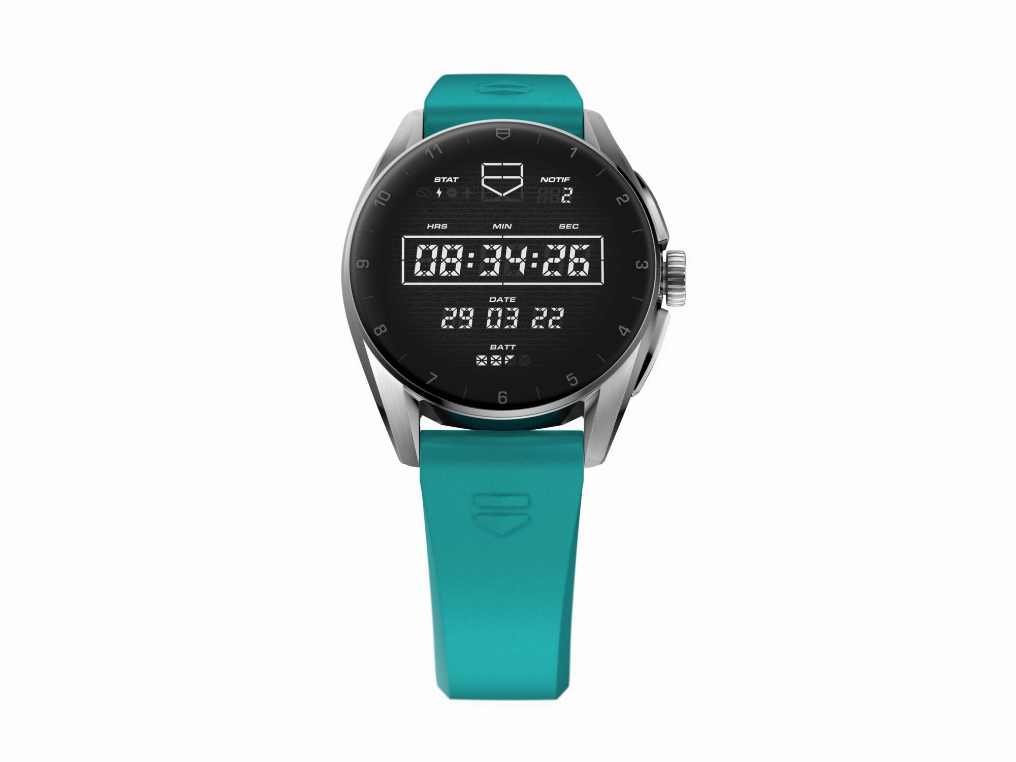 TAG Heuer Watch Connected Calibre E4 42 Light Blue Rubber