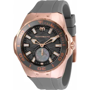 Technomarine Men's Quartz Watch - Cruise Grey MOP Dial Silicone Strap | TM-120018