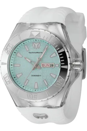 Technomarine Men's Watch - Cruise Monogram Quartz Turquoise Dial Strap | TM-122010