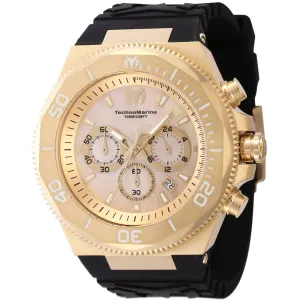 Technomarine Men's Watch - Manta Ocean Chronograph Gold and White Mop Dial | TM-222079