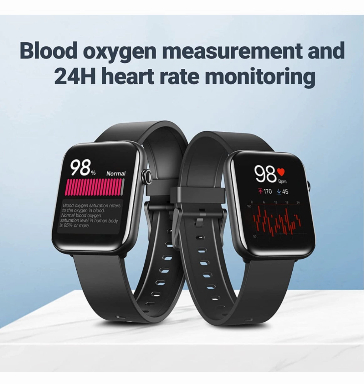 TICWATCH GTH SMARTWATCH BLACK
