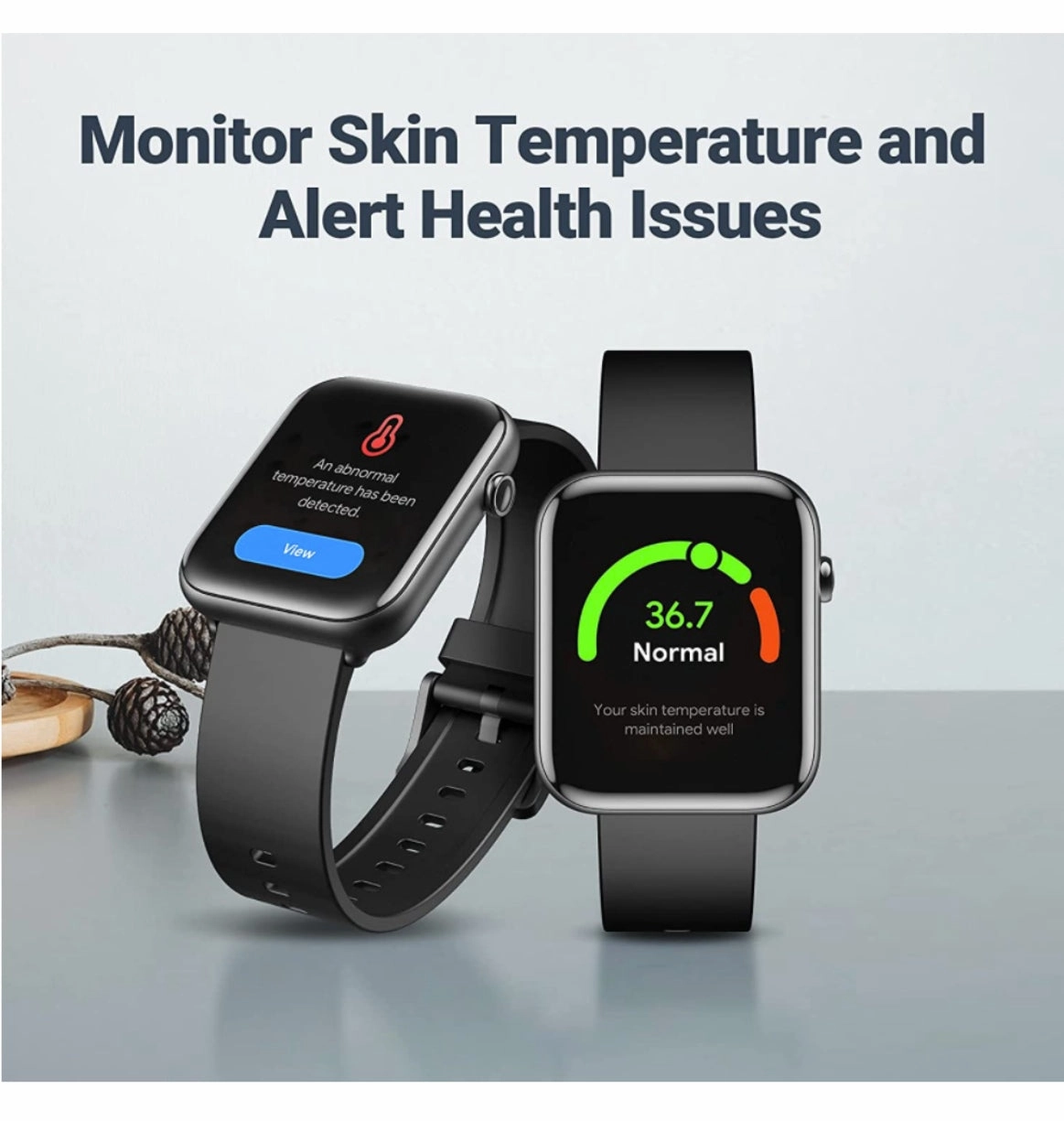 TICWATCH GTH SMARTWATCH BLACK